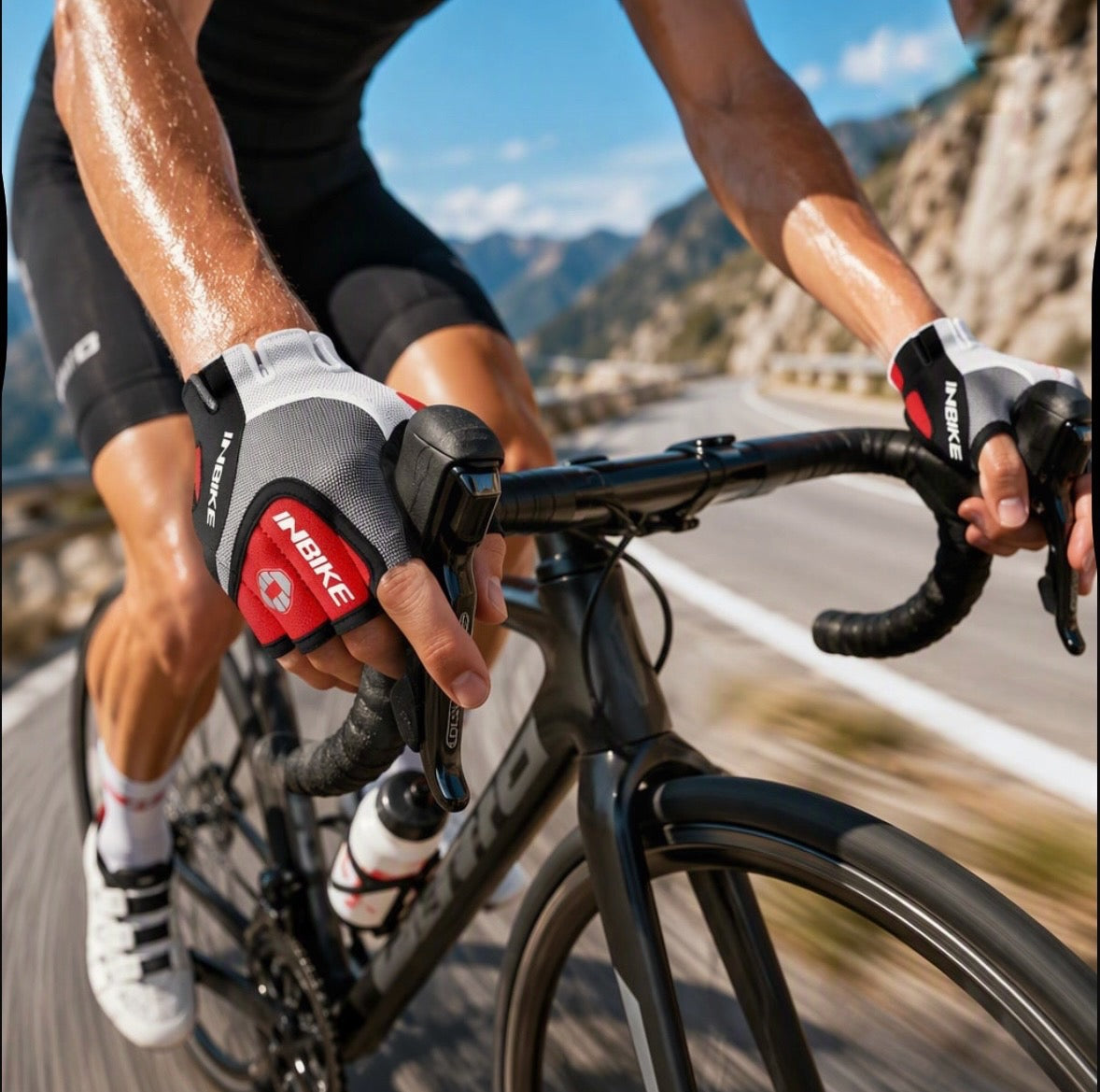 Gants de cyclisme GEL antichoc – Vélo route & VTT | Respirant & confortable | Tailles S à 2XL | MoveForce
