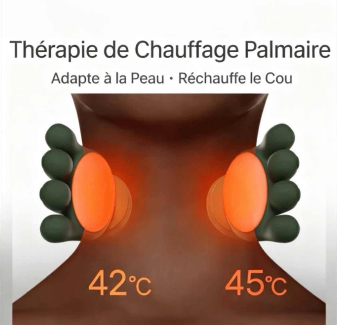 Masseur Bionique Cou & Épaules – Pétrissage 3 Niveaux | MoveForce