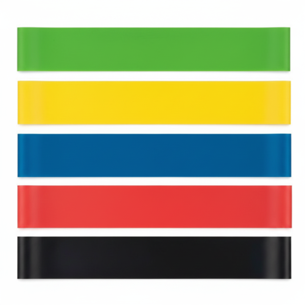 Mini bandes MoveForce multicolores - pack 5 niveaux